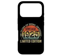 Carcasa para iPhone 17 Pro Vintage 1925 Edición Limitada 101 Cumpleaños 101 Años