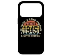 Carcasa para iPhone 17 Pro Vintage 1945 Edición Limitada 80-Year-Old 80th Birthday