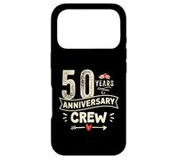 Carcasa para iPhone 17 Pro Vintage 50 Years Marriage Anniversary Crew Couple His/Her