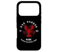 Carcasa para iPhone 17 Pro Vintage Acadia National Park Bar Harbor Maine Langosta Divertido