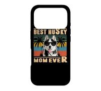 Carcasa para iPhone 17 Pro Vintage Best Dog Mom Ever Siberian Husky For Mothers Day