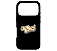 Carcasa para iPhone 17 Pro Vintage Clifford Nombre Personalizado Clifford