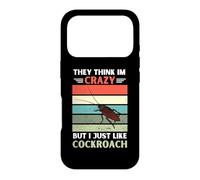Carcasa para iPhone 17 Pro Vintage Ellos piensan Que Estoy Loco Pero me Gusta el Amante de Las cucarachas