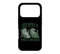 Carcasa para iPhone 17 Pro Vintage Florida Respect The Locals Nature Manatee Crocodile