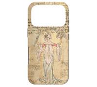 Carcasa para iPhone 17 Pro Vintage Flower Fairy Illustration Cute Fairycore Aesthetic