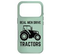 Carcasa para iPhone 17 Pro Vintage Funny Saying Real Drive Tractor Men Driver