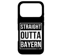 Carcasa para iPhone 17 Pro Vintage Funny Straight Outta Bayern Bavaria Munich Germany