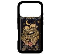Carcasa para iPhone 17 Pro Vintage Goth Tarot Card The Lovers Dark Academia Aesthetic