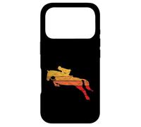 Carcasa para iPhone 17 Pro Vintage Horse Rider Girl 80s Hunter Jumper