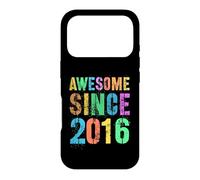 Carcasa para iPhone 17 Pro Vintage Impresionante Desde 2016 10th Birthday Boy Girl My Décimo