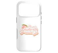 Carcasa para iPhone 17 Pro Vintage Just Peachy Peaches Women Summer Fruit
