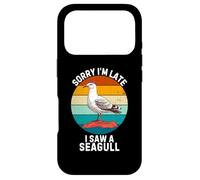 Carcasa para iPhone 17 Pro Vintage Lindo Gaviotas Lo Siento Late Vi Un Gaviotas