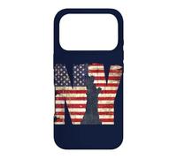 Carcasa para iPhone 17 Pro Vintage New York City with USA Flag tee Shirt, New York City