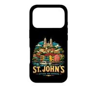 Carcasa para iPhone 17 Pro Vintage St Johns Antigua y Barbuda Viaje Monumento Regalo