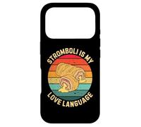 Carcasa para iPhone 17 Pro Vintage Stromboli Es Mi Amor Idioma Stromboli Alimento Amante
