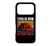 Carcasa para iPhone 17 Pro Vintage Trucker This Is How My Baby Rolls Truck Driver
