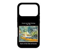 Carcasa para iPhone 17 Pro Vintage Van Gogh Painting Art Bank of The Oise at Auvers