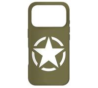 Carcasa para iPhone 17 Pro Vintage WW2 - Vehículo Militar de la Segunda Guerra Mundial Estrella Blanca círculo Roto