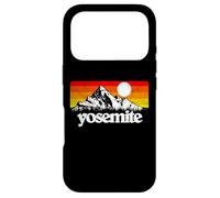 Carcasa para iPhone 17 Pro Vintage Yosemite National Park Retro Mountains & Sun Graphic