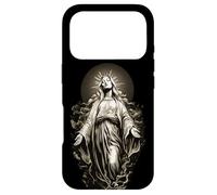 Carcasa para iPhone 17 Pro Virgen María Católica Romana Regina Maria