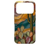 Carcasa para iPhone 17 Pro Vitral Cactus Artful Trendy