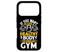 Carcasa para iPhone 17 Pro Vive Sano IR al Gimnasio | Entrenamiento de motivación física