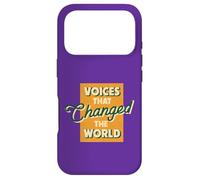 Carcasa para iPhone 17 Pro Voces Que cambiaron el Mundo