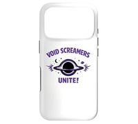Carcasa para iPhone 17 Pro Void Screamers Unite Funny Space