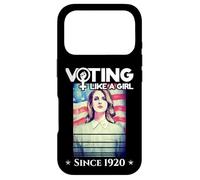 Carcasa para iPhone 17 Pro Votando como una niña Desde 1920-19ª Enmienda