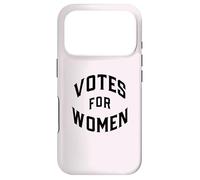 Carcasa para iPhone 17 Pro VOTOS para Mujeres Vintage Vote Sufragio Feminista