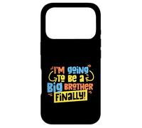 Carcasa para iPhone 17 Pro Voy a ser un Hermano Mayor por Fin para niños e Hijo