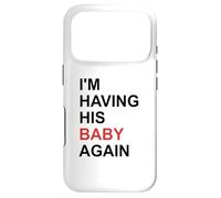 Carcasa para iPhone 17 Pro Voy a Tener a su bebé Otra Vez