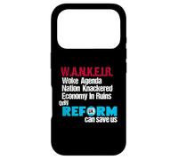 Carcasa para iPhone 17 Pro W.A.N.K.E.I.R Woke Agenda Nation Knackered Economy In Ruins