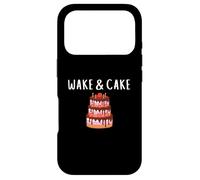 Carcasa para iPhone 17 Pro Wake & Cake Costume Funny Cake Baker Decorator Meme Costume
