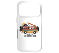 Carcasa para iPhone 17 Pro Wanderlust Roam Far and Wander Wide - Camping - Senderismo