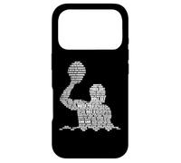 Carcasa para iPhone 17 Pro Waterpolo Player Word Cloud Water Polo Jugadores Entrenador