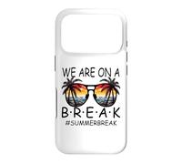 Carcasa para iPhone 17 Pro We Are On A Break - Gafas para Maestros Summer Break Hello Summer