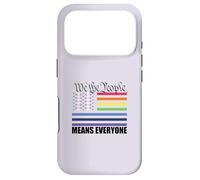 Carcasa para iPhone 17 Pro We The People Significa Todos LGBT USA Pride LGBTQ Meme