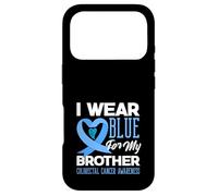 Carcasa para iPhone 17 Pro We Wear Blue For My Brother - Camiseta de Apoyo para el cáncer colorrectal