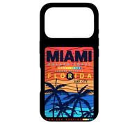 Carcasa para iPhone 17 Pro Wear Miami Florida T Shirts, Abstract Miami Sunrise Graphic