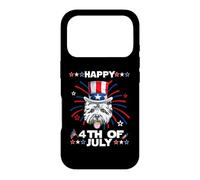 Carcasa para iPhone 17 Pro West Highland White Terrier Dog Patriotic 4th of July Dogs