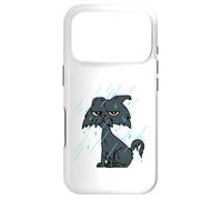 Carcasa para iPhone 17 Pro Wet Cat in Rain Funny Relatable Mood