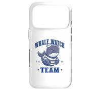 Carcasa para iPhone 17 Pro Whale Watch Team Watching Crew Sports Mascot Sailor