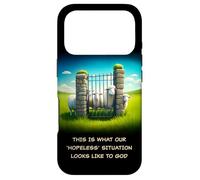 Carcasa para iPhone 17 Pro What Our 'Hopeless' Situation Looks Like to God: Faith Sheep