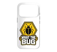 Carcasa para iPhone 17 Pro What The Bug Catcher Warning Funny Entomology Insect Catch