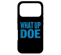 Carcasa para iPhone 17 Pro What Up Doe | Detroit Michigan Envejecido Vintage