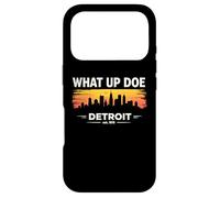 Carcasa para iPhone 17 Pro What Up Doe | Establecido 1815 Detroit Michigan