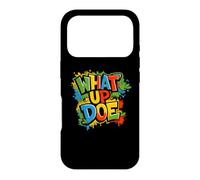 Carcasa para iPhone 17 Pro What Up Doe | Graffiti Style Michigan