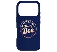 Carcasa para iPhone 17 Pro What Up Doe Vintage | Retro Detroit Michigan