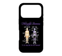 Carcasa para iPhone 17 Pro What You See What I Feel Skeleton Fibromyalgia Awareness
